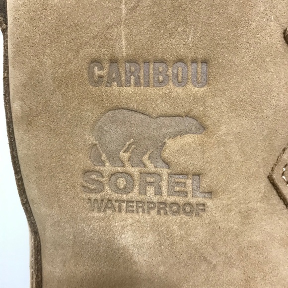 Sorel Caribou Waterproof Buff Boots Size 10 - Picture 6 of 7